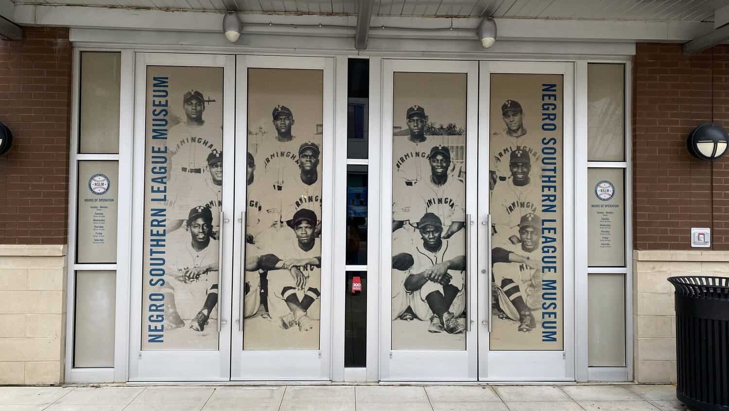 Doors to Negro Leagues Baseball Museum