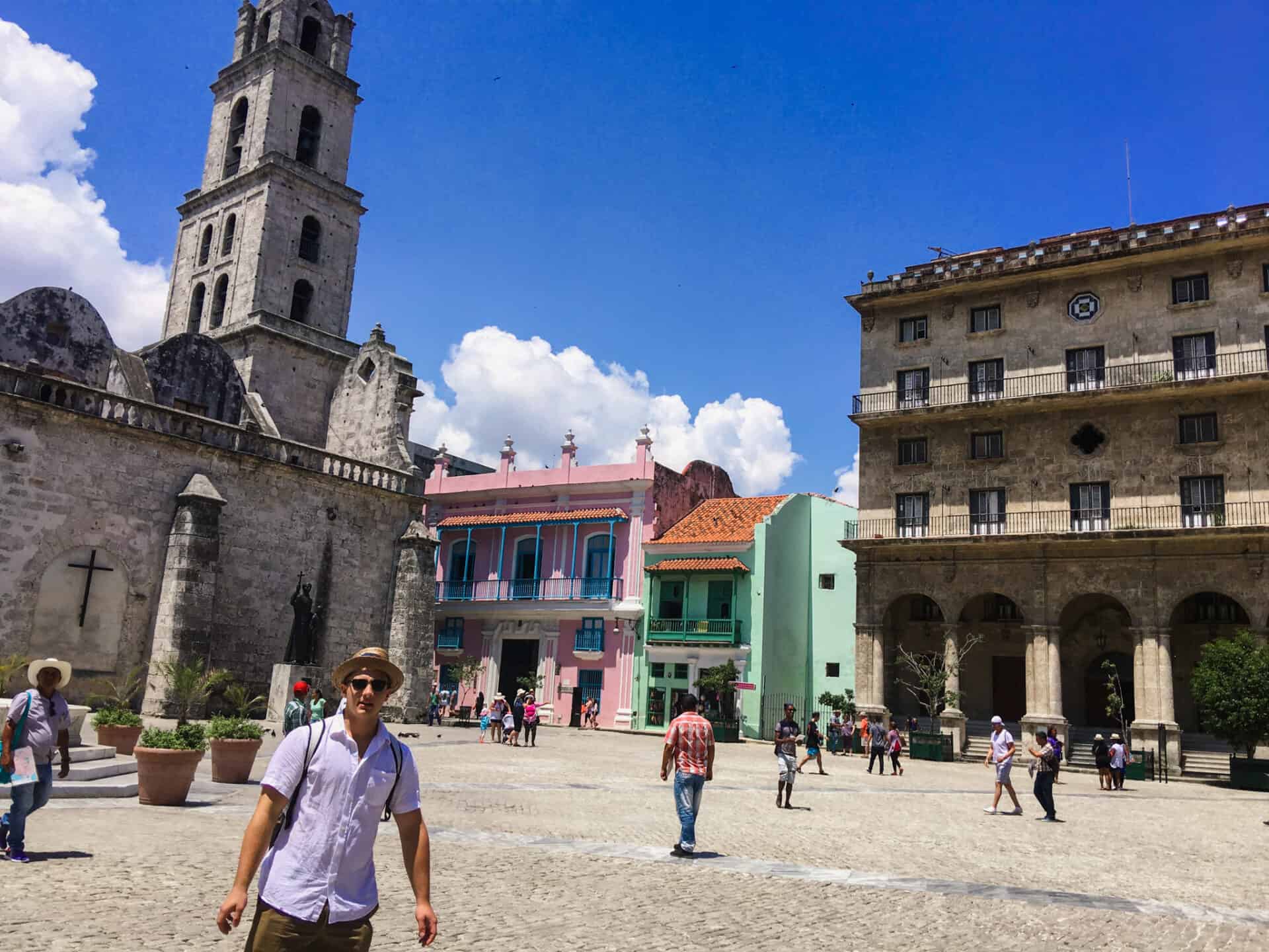 Main Square in Havana Cuba