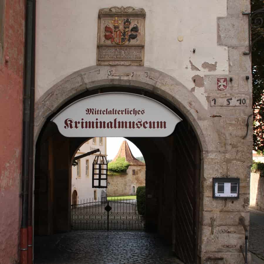German Torture Museum entrance