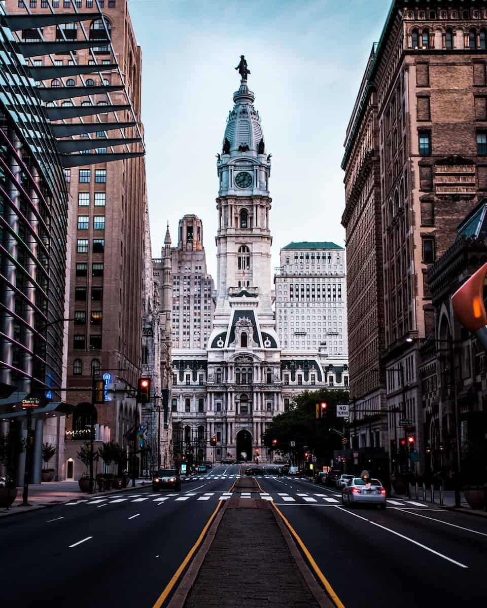 city hall in philadelphia moody style