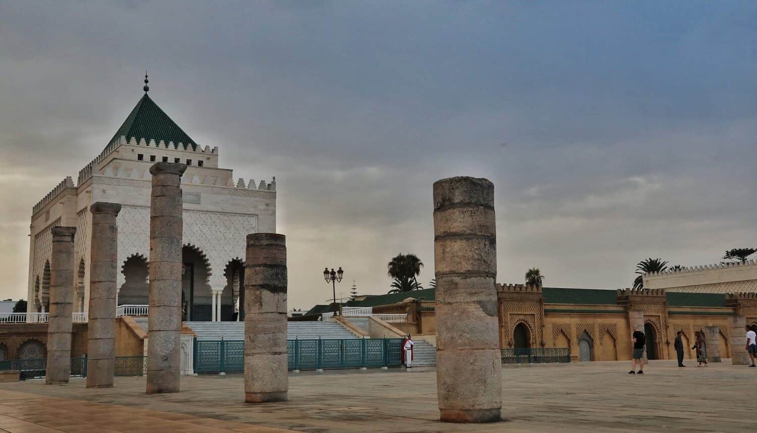 Mausoleum of Mohammed V in Rabat Morocco