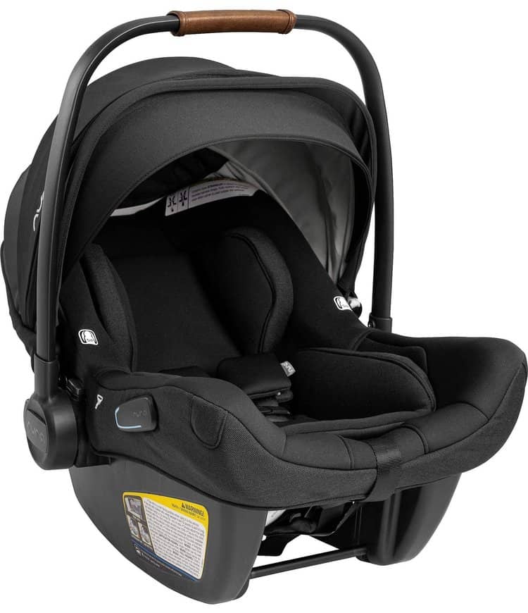 black infant stroller