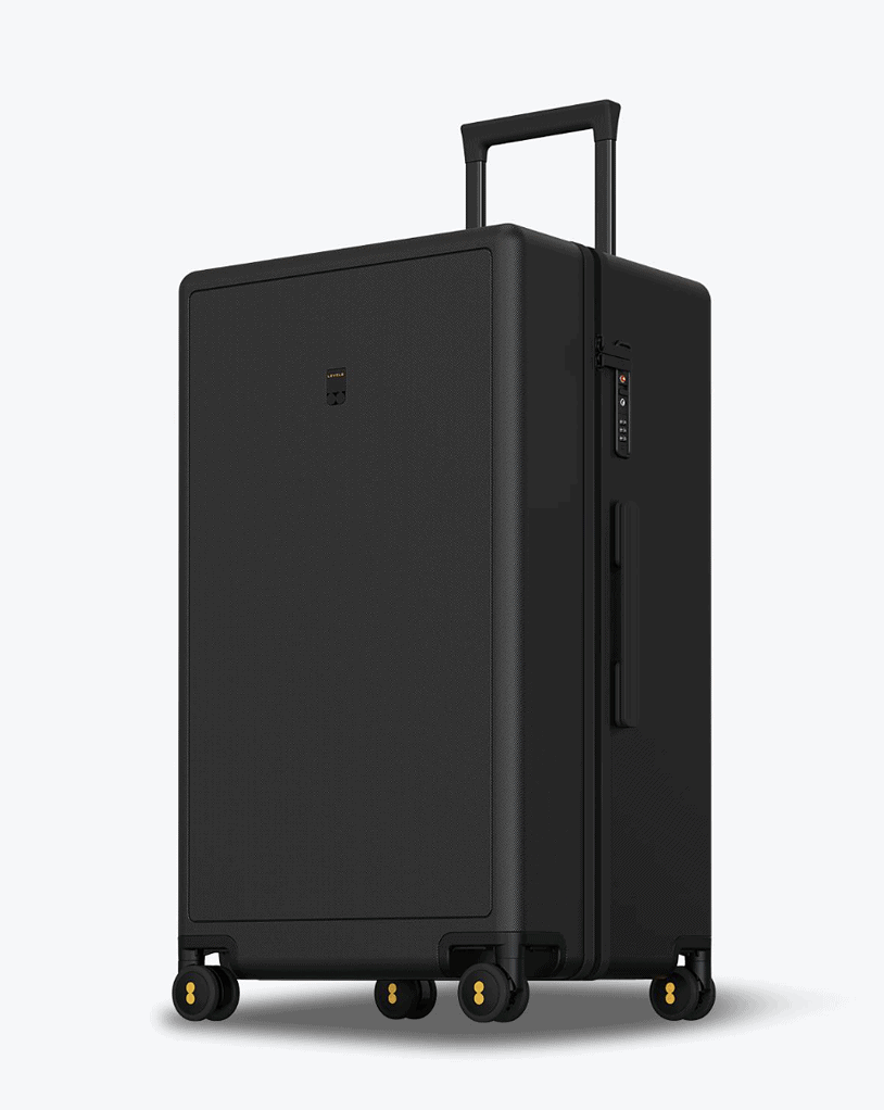 big black carry on suitcase 